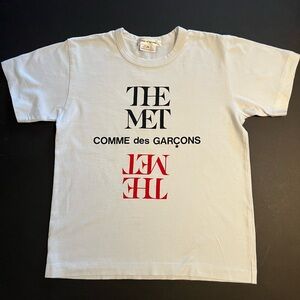 Comme des Garçons White Crew Neck Tee